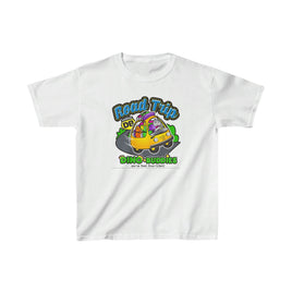 DINO-BUDDIES® - Road Trip! with Pap and his Dino-Bus™ - Cute Dinosaur T-Shirt Youth