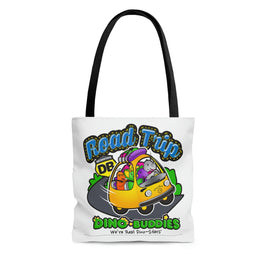DINO-BUDDIES® - Road Trip! with Pap and his Dino-Bus™ - Tote Bag (Gusseted)