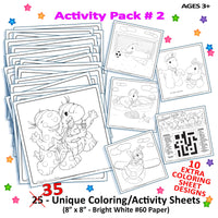 Dino-Buddies®™ Activity Pack #2 - Coloring Sheets