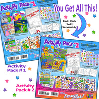 Dino-Buddies®™ Activity Pack #1 & #2 - Rear Covers