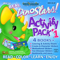 Dino-Buddies®™ Activity Pack #1 - Front Cover