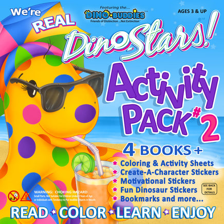 Dino-Buddies®™ Activity Pack #2 - Front Cover