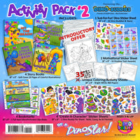 Dino-Buddies®™ Activity Pack #2 - Rear Cover (Stickers, Books, Coloring Sheets)