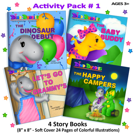 Dino-Buddies®™ Activity Pack #1 - Books