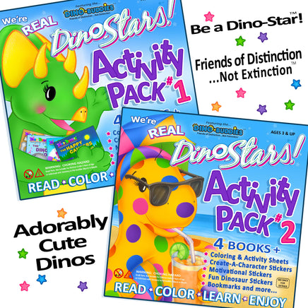 Dino-Buddies®™ Activity Pack #1 & #2