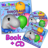 Dino-Buddies®™ Book & Read-Along CD Set - Book 01 - The Dinosaur Debut