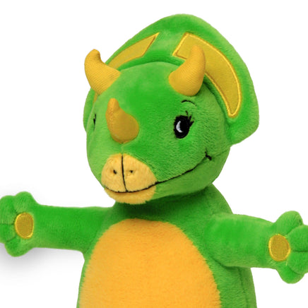 DINO-BUDDIES®™ - Dinosaur Plush Stuffed Animal - TREY™️ - The Triceratops