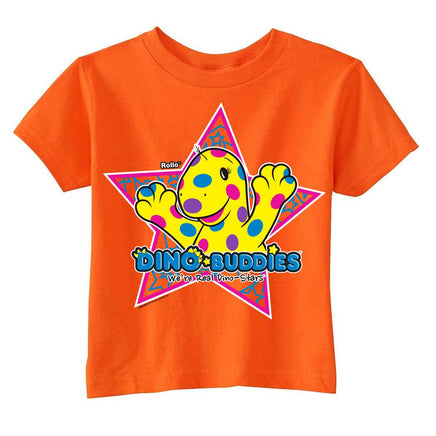 DINO-BUDDIES®™ - T-Shirts - Rollo Dino-Star Power - Orange