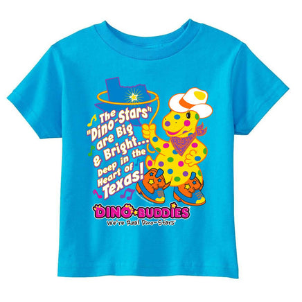 DINO-BUDDIES®™ - T-Shirts - Deep In The Heart of Texas -  Turquoise
