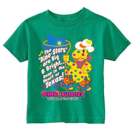 DINO-BUDDIES®™ - T-Shirts - Deep In The Heart of Texas - Kelly Green
