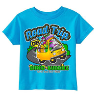 DINO-BUDDIES®™ - T-Shirts - Road Trip - Turquoise