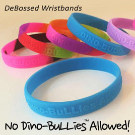 DINO-BUDDIES® - Wristbands - 'No Dino-BuLLies Allowed!'